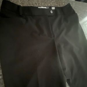 Calvin Klein black dress pant, never worn, size 8 petite.